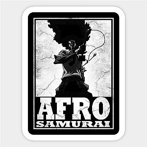 AFRO HAIR SAMURAI Sticker TP0401