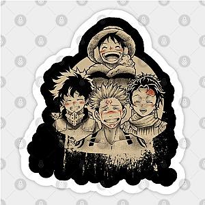 main character laughs Sticker TP0401