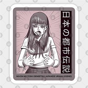 Zombie Girl Sticker TP0401