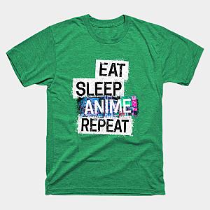 Eat Sleep Anime Repeat T-shirt TP3112