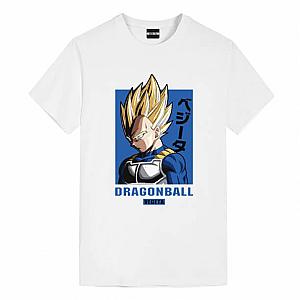 Dragon Ball Vegeta Shirt Anime Girl White Shirt WS2402 Offical Merch