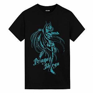 Saint Seiya Dragon Shiryu Shirts Anime White Shirt WS2402 Offical Merch