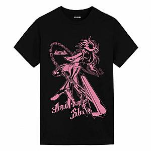 Saint Seiya Shun Tshirt Black Anime Shirt WS2402 Offical Merch