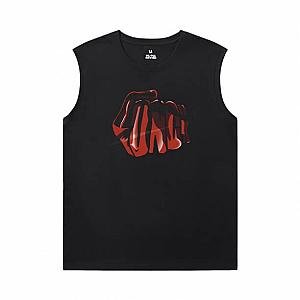 Anime Tshirt One Punch Man Men'S Sleeveless Muscle T Shirts WS2402 Offical Merch
