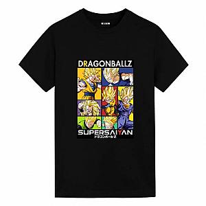 Dragon Ball Z Saiyan Member Tshirts Anime Shirt Girl WS2402 Offical Merch
