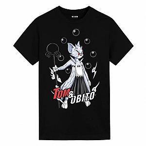 Obito Uchiha Tom T-Shirt Tom and Jerry Japanese Anime T Shirts WS2402 Offical Merch