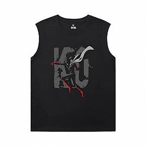 One Punch Man Black Sleeveless Shirt Men Anime Tee WS2402 Offical Merch