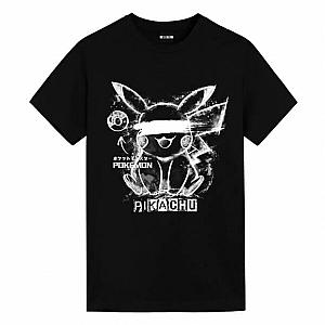 Ink Pokemon Ink Pikachu Tees Mens Anime T Shirts WS2402 Offical Merch