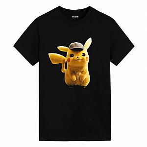 Pokemon Detective Pikachu Tees Anime White Shirt WS2402 Offical Merch
