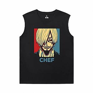 Hot Topic Anime Edward Newgate Tshirt One Piece Sleeveless Tee Shirts Mens WS2402 Offical Merch