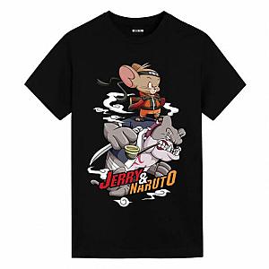 Jerry Naruto Tee Tom and Jerry Cool Anime Shirts WS2402 Offical Merch
