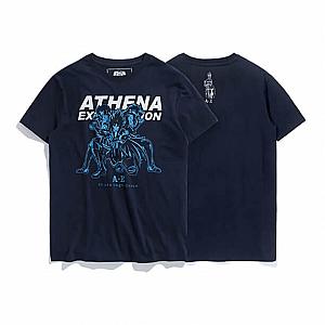 Athena Exclamation Tee Luminous Saint Seiya Tshirt WS2402 Offical Merch