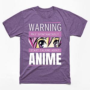 Anime Warning Spontaneous T-shirt TP3112