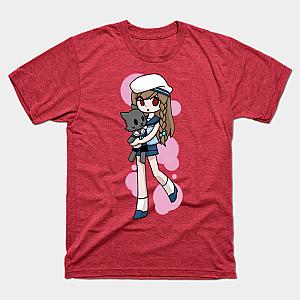 Anime Sailor Girl Hugging Cat T-shirt TP3112