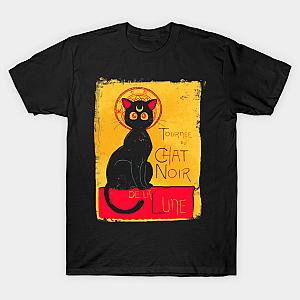 Chat Noir de la Lune T-shirt TP3112