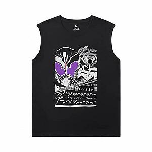 Masked Rider Tees Anime Black Sleeveless Shirt Men WS2402 Offical Merch