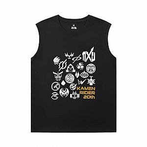 Masked Rider Men'S Sleeveless Graphic T Shirts Vintage Anime Tee WS2402 Offical Merch