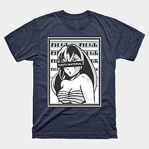 Anime Waifu Material Funny Manga Girl T-shirt TP3112