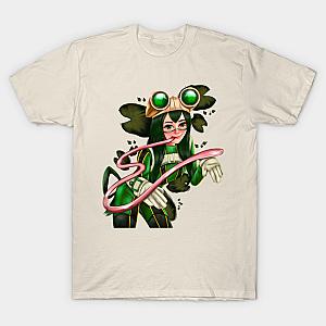 Froppy, My hero frog, academia, Lilly pad, froggy, fan art, artist, digital artwork, green, anime, T-shirt TP3112