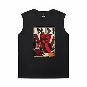 One Punch Man Mens Graphic Sleeveless Shirts Japanese Anime T-Shirts WS2402 Offical Merch