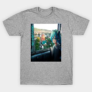 Hatsune Miku on a train T-shirt TP3112