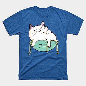 Anime Cat Ramen Full T-shirt TP3112