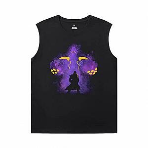 Vintage Anime Kujo Jotaro Shirts JoJo Men'S Sleeveless T Shirts Cotton WS2402 Offical Merch