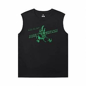 Vintage Anime Kujo Jotaro Tshirt JoJo's Bizarre Adventure Cool Sleeveless T Shirts WS2402 Offical Merch