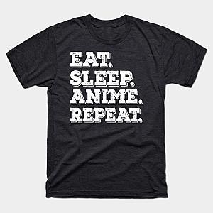 Eat Sleep Anime Repeat T-shirt TP3112