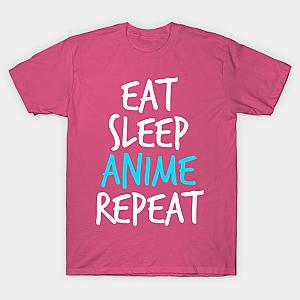 Eat sleep anime repeat T-shirt TP3112