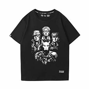 JoJo's Bizarre Adventure T-Shirts Vintage Anime Kujo Jotaro Tshirt WS2402 Offical Merch