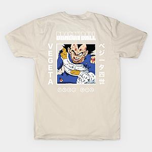 Son Goku Vs Vegeta (White) T-shirt TP3112