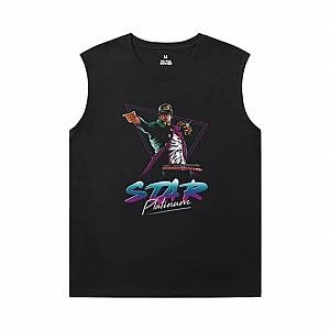 JoJo Sleeveless Printed T Shirts Mens Hot Topic Anime Kujo Jotaro T-Shirts WS2402 Offical Merch