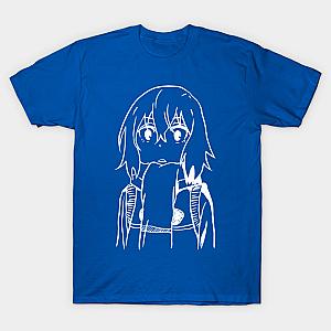 erased the town without me boku dake ga inai machi kayo hinazuki back to school fanart original hand drawn anime peek black T-shirt TP3112