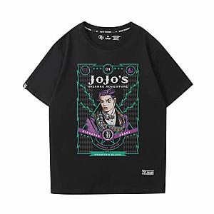 JoJo Tshirt Vintage Anime Kujo Jotaro T-Shirts WS2402 Offical Merch