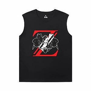 Japanese Anime Tshirt Gundam Sleeveless Tee Shirts WS2402 Offical Merch