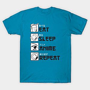 Eat Sleep Anime Repeat T-shirt TP3112