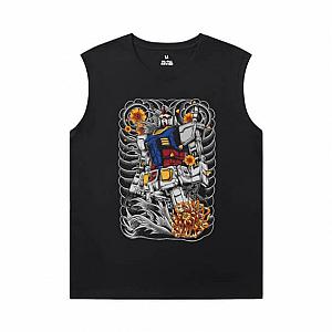 Gundam Men'S Sleeveless Muscle T Shirts Anime Tee WS2402 Offical Merch