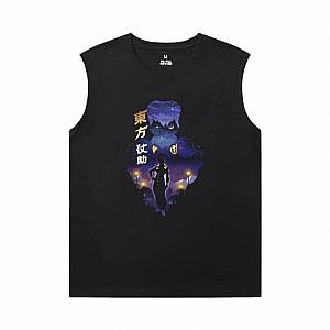 JoJo's Bizarre Adventure T-Shirts Hot Topic Anime Kujo Jotaro Sleeveless Shirts For Mens Online WS2402 Offical Merch