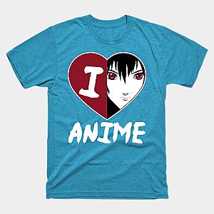 I Love Anime Face T-shirt TP3112