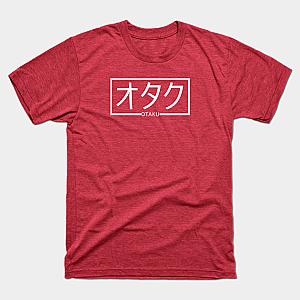 katakana otaku white T-shirt TP3112