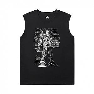 Gundam Black Sleeveless T Shirt Hot Topic Anime Tee WS2402 Offical Merch