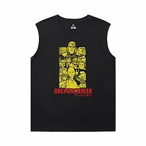 Japanese Anime Shirts One Punch Man Sleeveless Tshirt For Men WS2402 Offical Merch