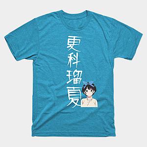 Kanojo Okarishimasu Anime - Rent a Girlfriend - Kanokari - Ruka Sarashina - Big Kanji T-shirt TP3112