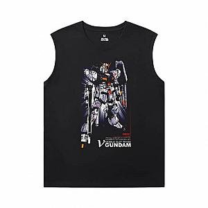 Gundam Sleeveless Crew Neck T Shirt Vintage Anime Tees WS2402 Offical Merch