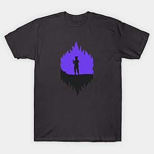 Ninja in purple flame T-shirt TP3112
