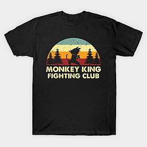 Retro Monkey King Fighting Club T-shirt TP3112