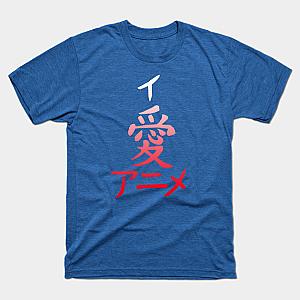 I Love Anime Japanese Katakana and Kanji Symbol T-shirt TP3112