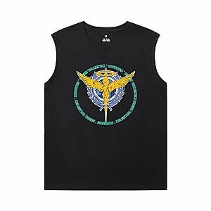 Gundam Tee Vintage Anime Cheap Mens Sleeveless T Shirts WS2402 Offical Merch