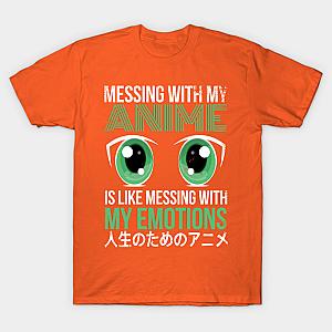 Anime Eyes Otaku Emotions Funny Saying T-shirt TP3112